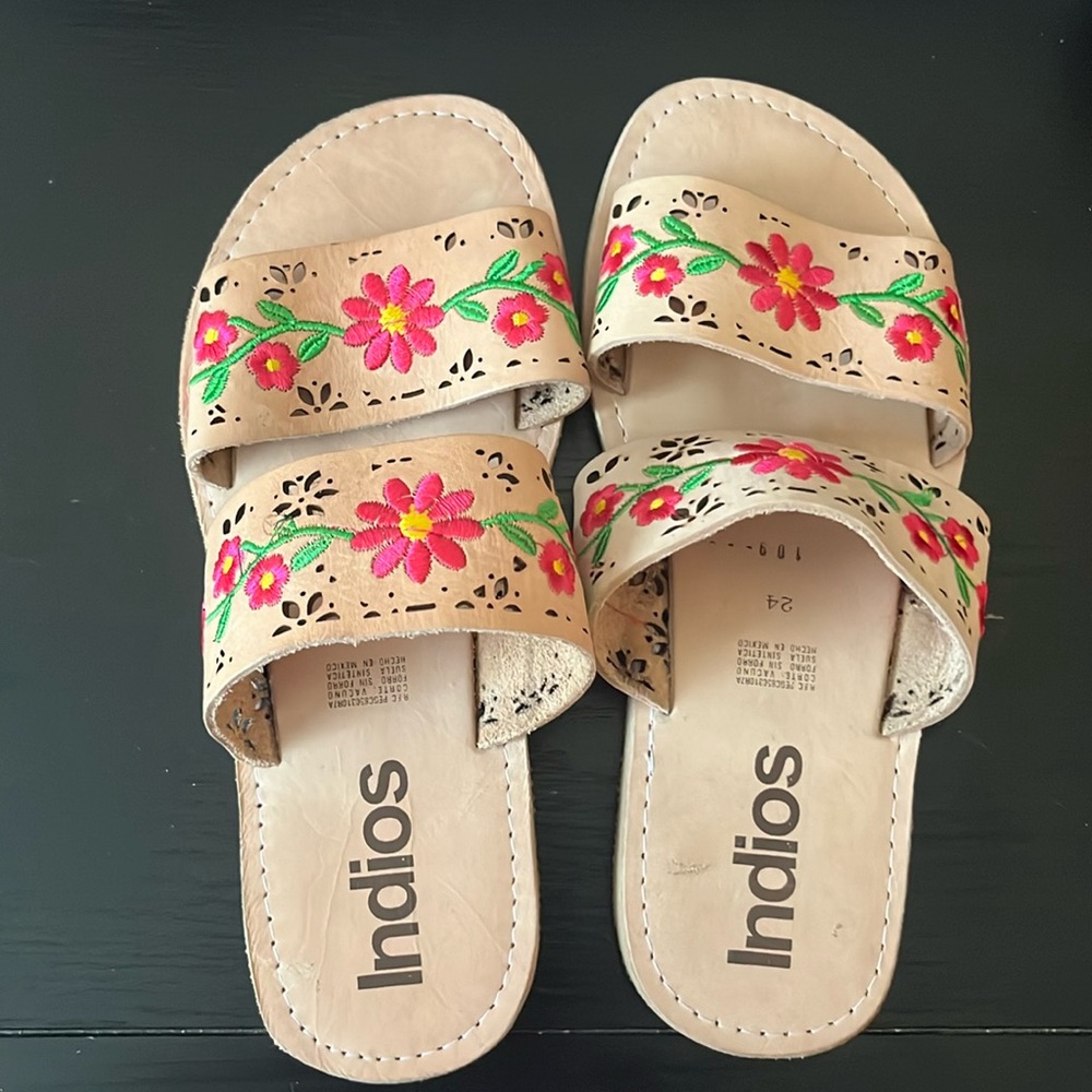 Artisanal Mexican sandals